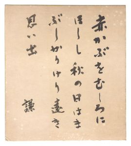 Kato Kenichi / Shikishi