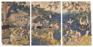 貞虎「向嶋弘法大師境内之図」