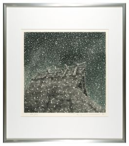 Tanaka Ryohei / Snow and thatched roof