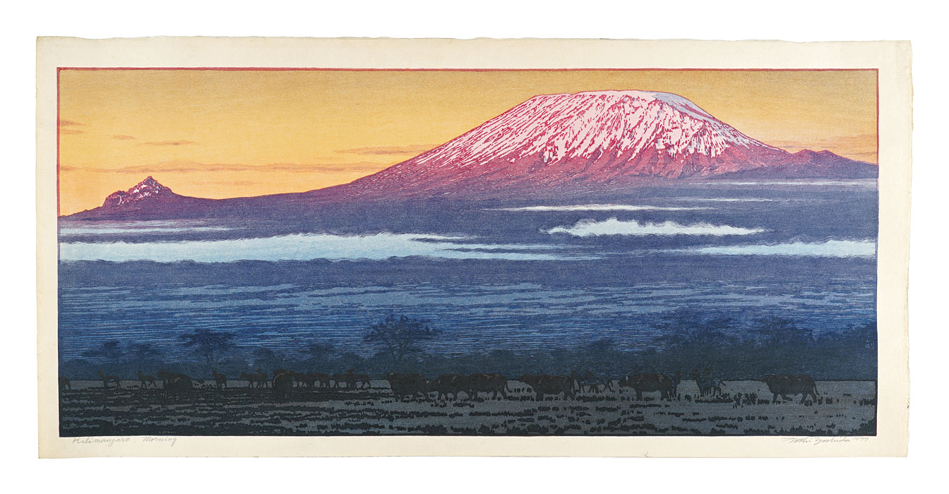 Yoshida Toshi “Kilimanjaro, Morning”