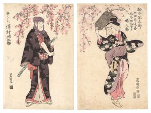 Toyokuni I / Kabuki Play: Suda no Haru Geisha Katagi [隅田春妓女容性]