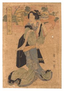 Eizan / Array of Fashionable Beauties Tomioka-ro [風流美人揃　富岡楼]