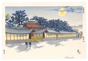 Tokuriki Tomikichiro / One Hundred Views of Kyoto / Kyoto Imperial Palace