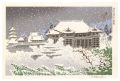 Snowy View of Kiyomizu Temple ......