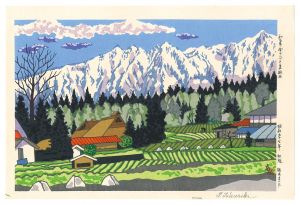 Tokuriki Tomikichiro / Southern Alps in Early Summer Miasa Hayashi