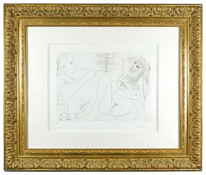 Pablo Picasso / Painter and model