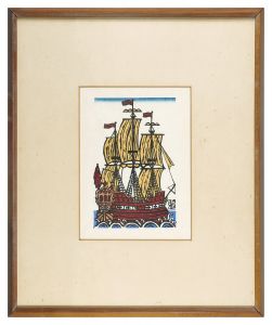 Kawakami Sumio / Southern Barbarian Boat A