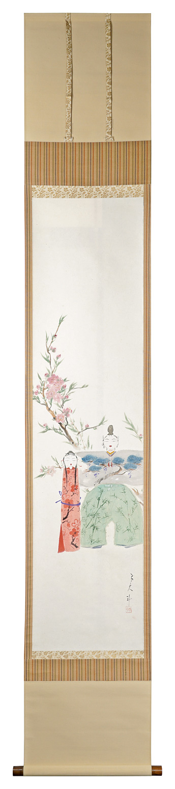 Tamamura Hokuto “Tachibina(Standing Hina Doll)”