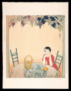 竹久夢二「憩い（2）」