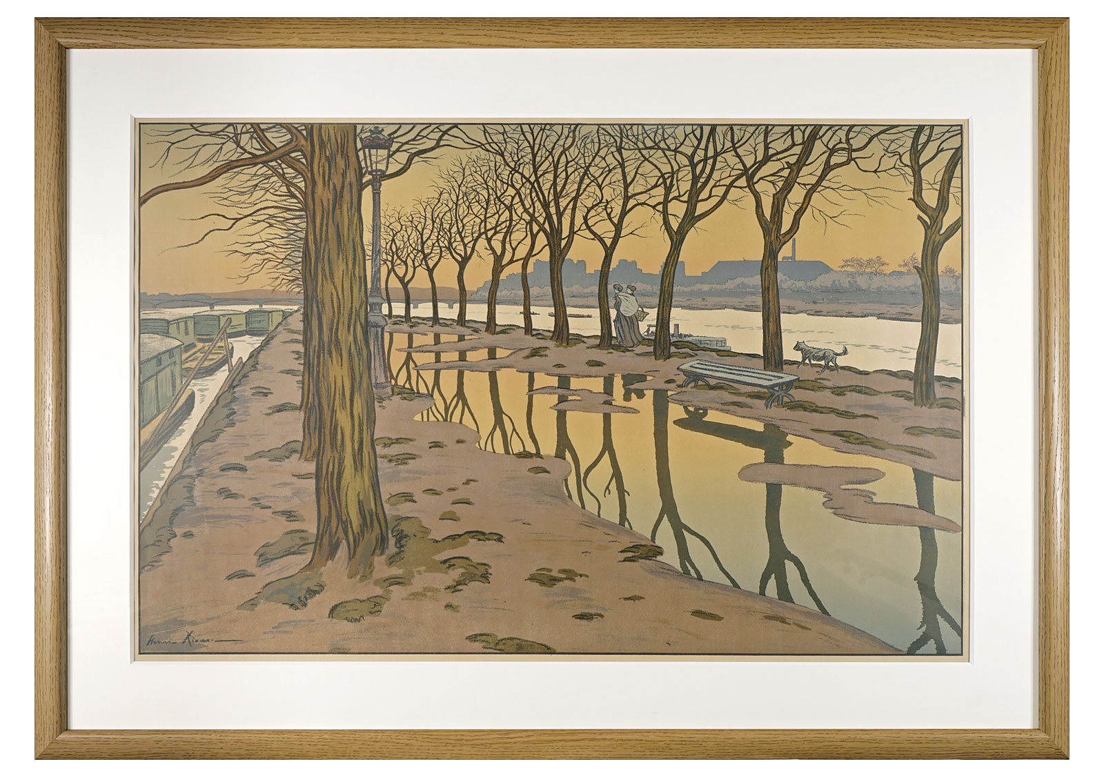Henri Riviere “Swan Island”