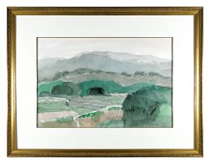 東山から見た甘樫の丘
