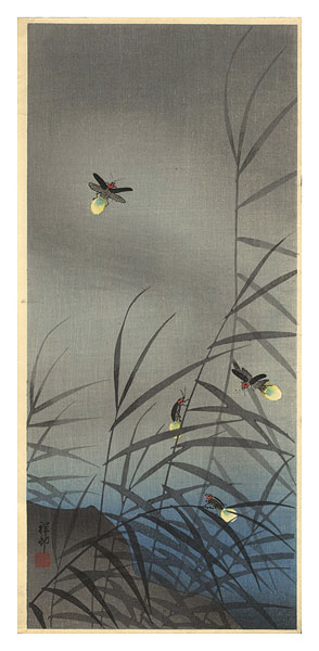 Ohara Koson(Shoson) “Fireflies”