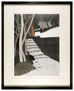 斎藤清「高山寺 京都（B）」
