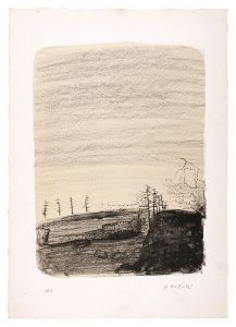 石版画集『北海道』より　北見