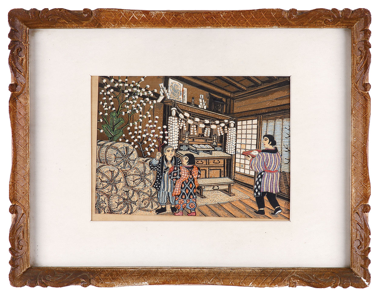 Katsuhira Tokushi “Mizuki (Rice Cakes for New Year)”
