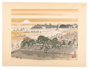 Jokata Kaiseki / The Tokyo Imperial Palace and Mount Fuji