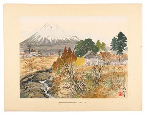 Jokata Kaiseki / Mount Fuji from Fukusenji temple