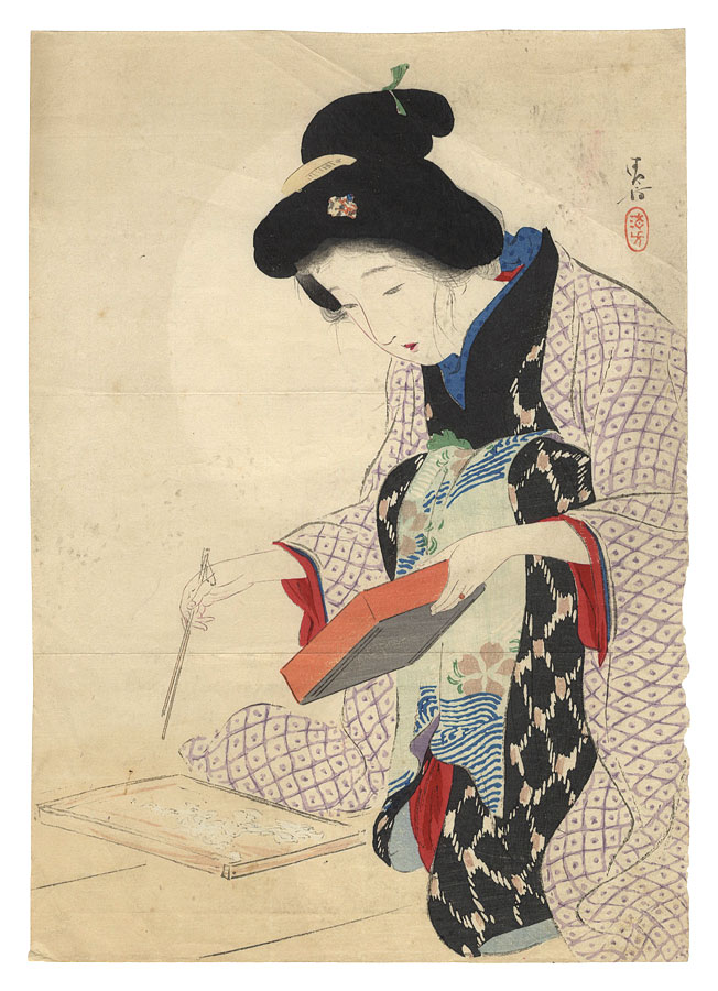 鏑木清方「木版口絵」