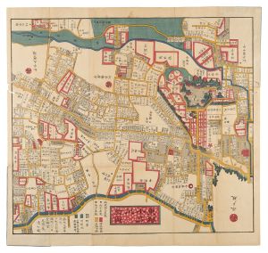 Map of Koishikawa in the Eastern Capital