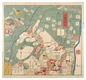 Map of Meguro and Shirokane