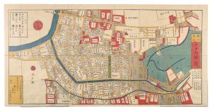 Map of Kohinata around Koishikawa and Ushigome