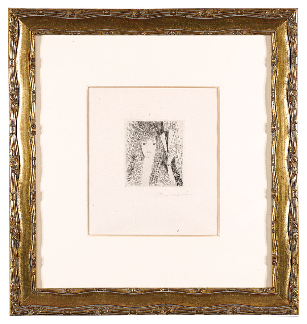 Marie Laurencin “Fil de reve L'EVENTAIL DE MARIE LAURENCIN:Le miroir”