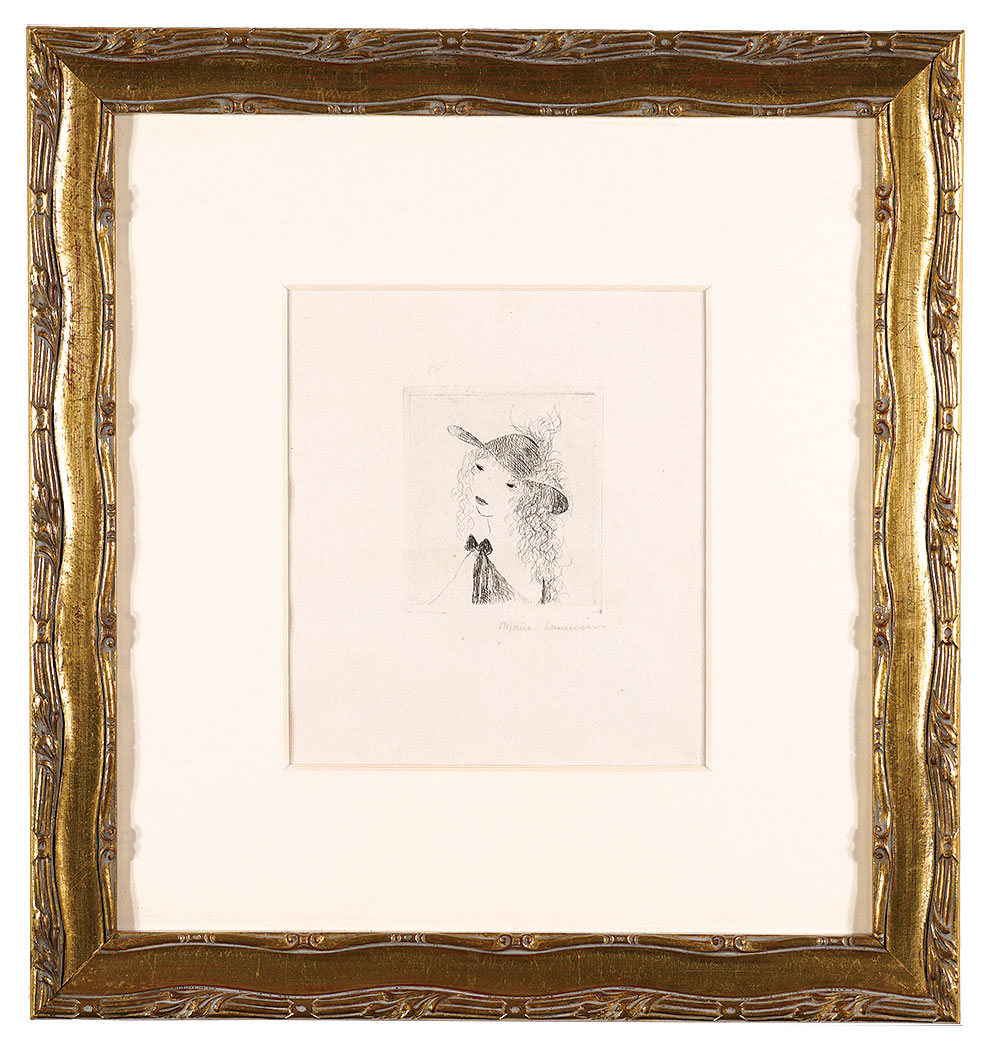 Marie Laurencin “Fil de reve L'EVENTAIL DE MARIE LAURENCIN:La Nymphe d'Auteuil”