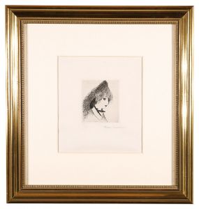 Marie Laurencin / Fil de reve L'EVENTAIL DE MARIE LAURENCIN:Olga