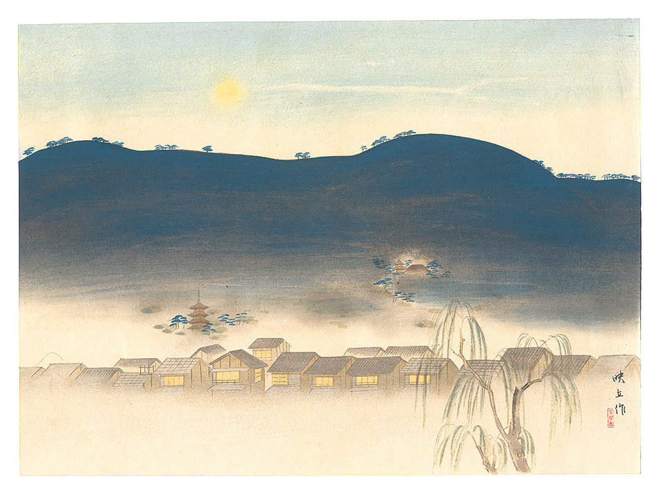 Matsuoka eikyu “THE LOYAL RONINS /Night View of Higashiyama”