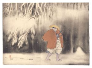 Arai Kanpo / THE LOYAL RONINS / Farewell Cup in Snow