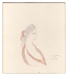 織田廣喜「少女」