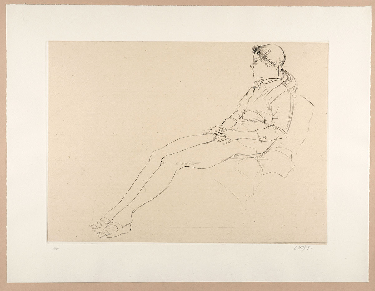 Sato Churyo “Girl in Sandals”