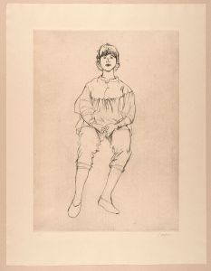 Sato Churyo / Girl sitting facing front