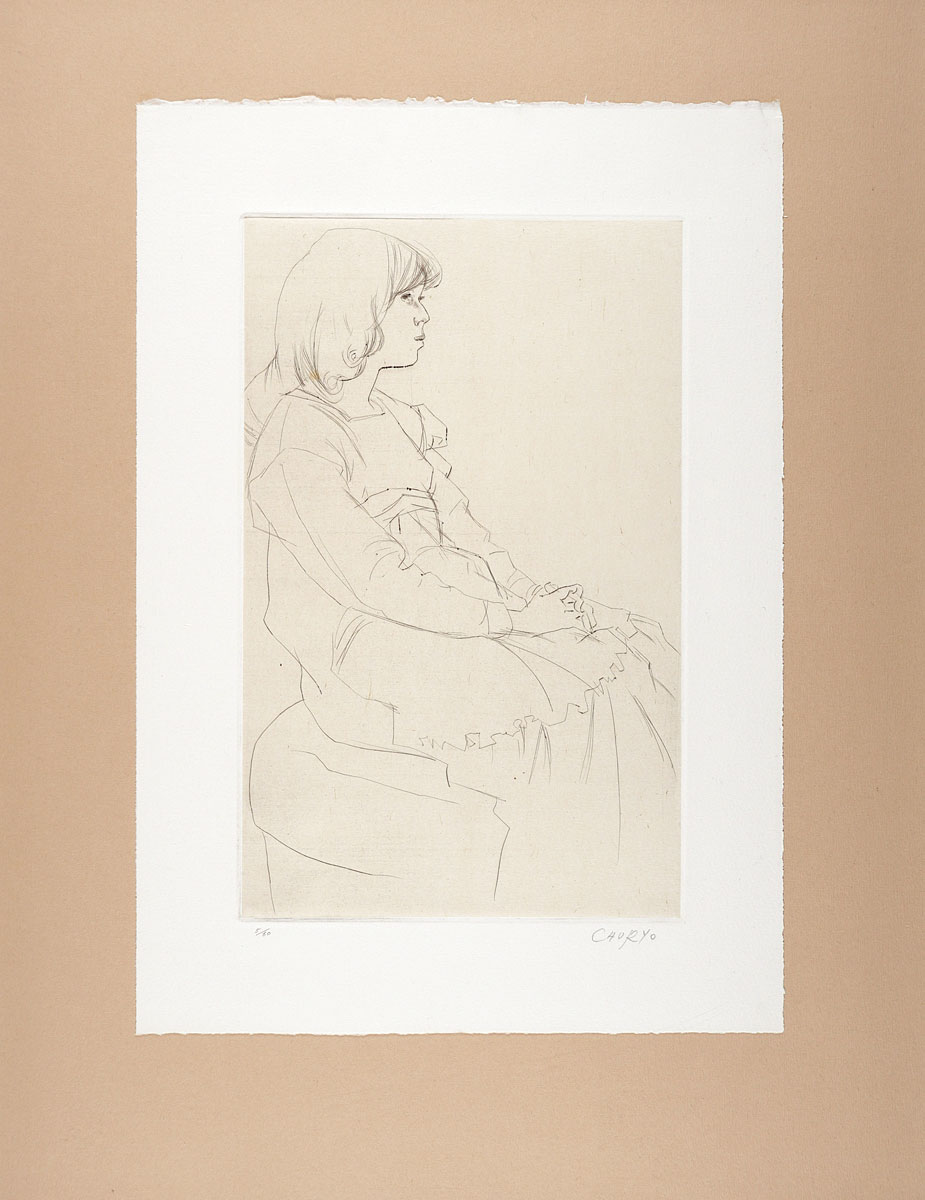 Sato Churyo “Sitting Girl”
