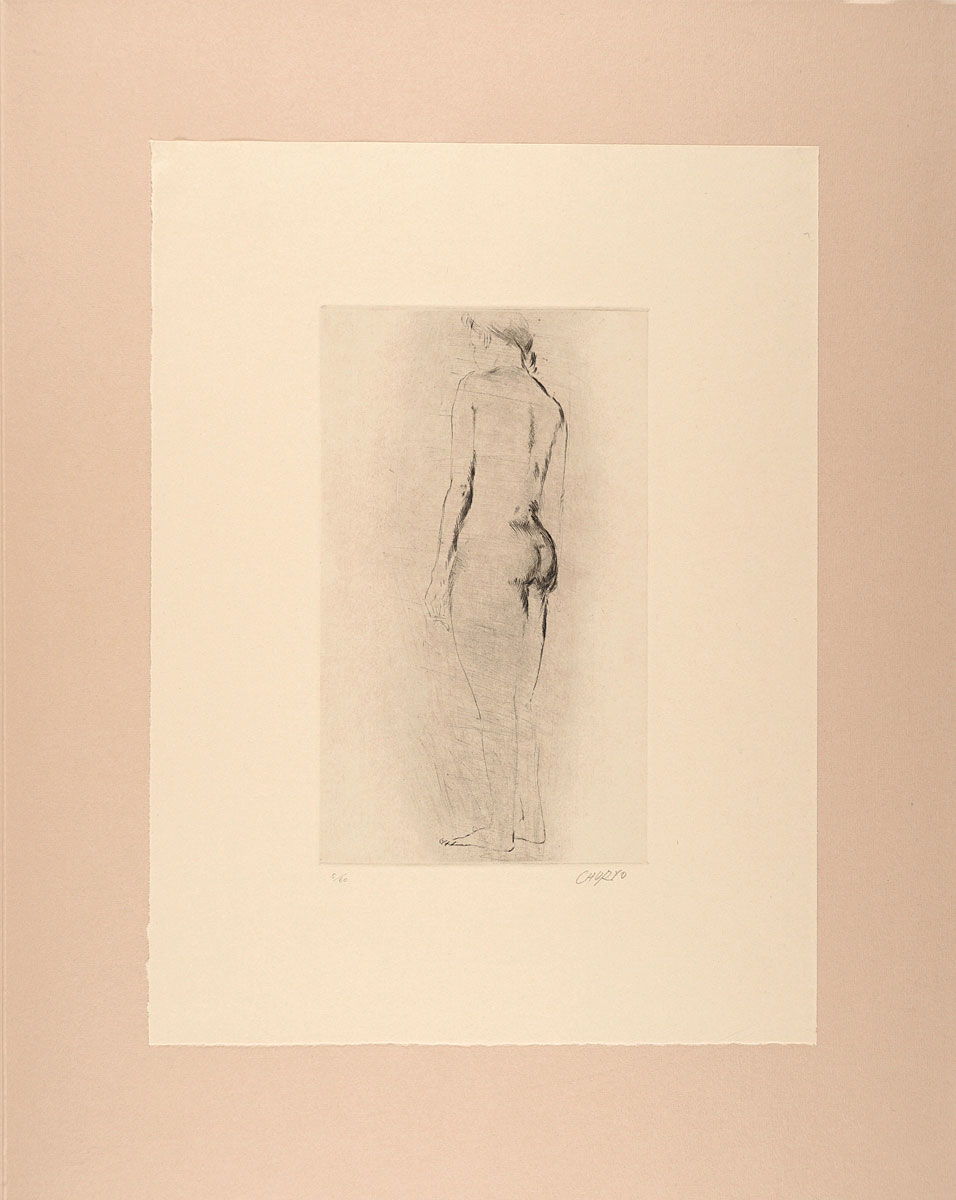 Sato Churyo “Nude Woman Statue(left)”
