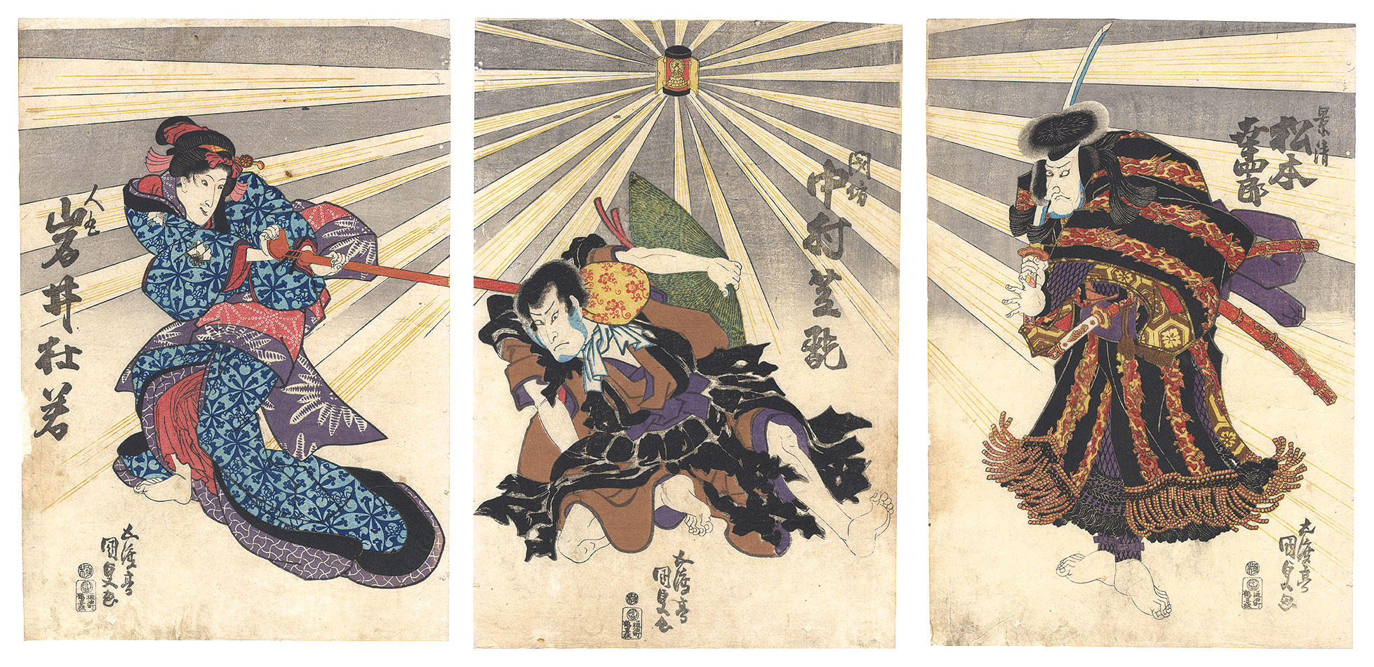 Kunisada I “Scene from a Kabuki Play”