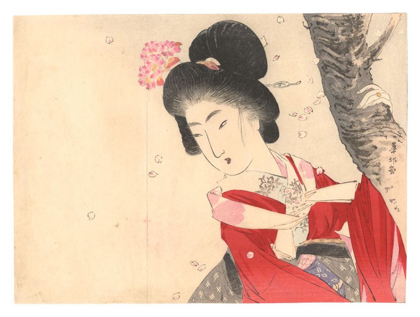 鈴木華邨「木版口絵」