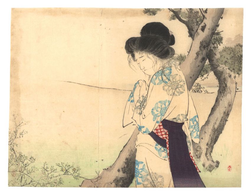 Mizuno Toshikata “Kuchi-e Print”