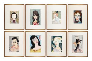 Yokoyama Taizo , Kato Yoshiro Yokoyama , Ryuichi Okabe Fuyuhiko , Nemoto Susumu and other artists / Seven Charming Girls of the Present Day