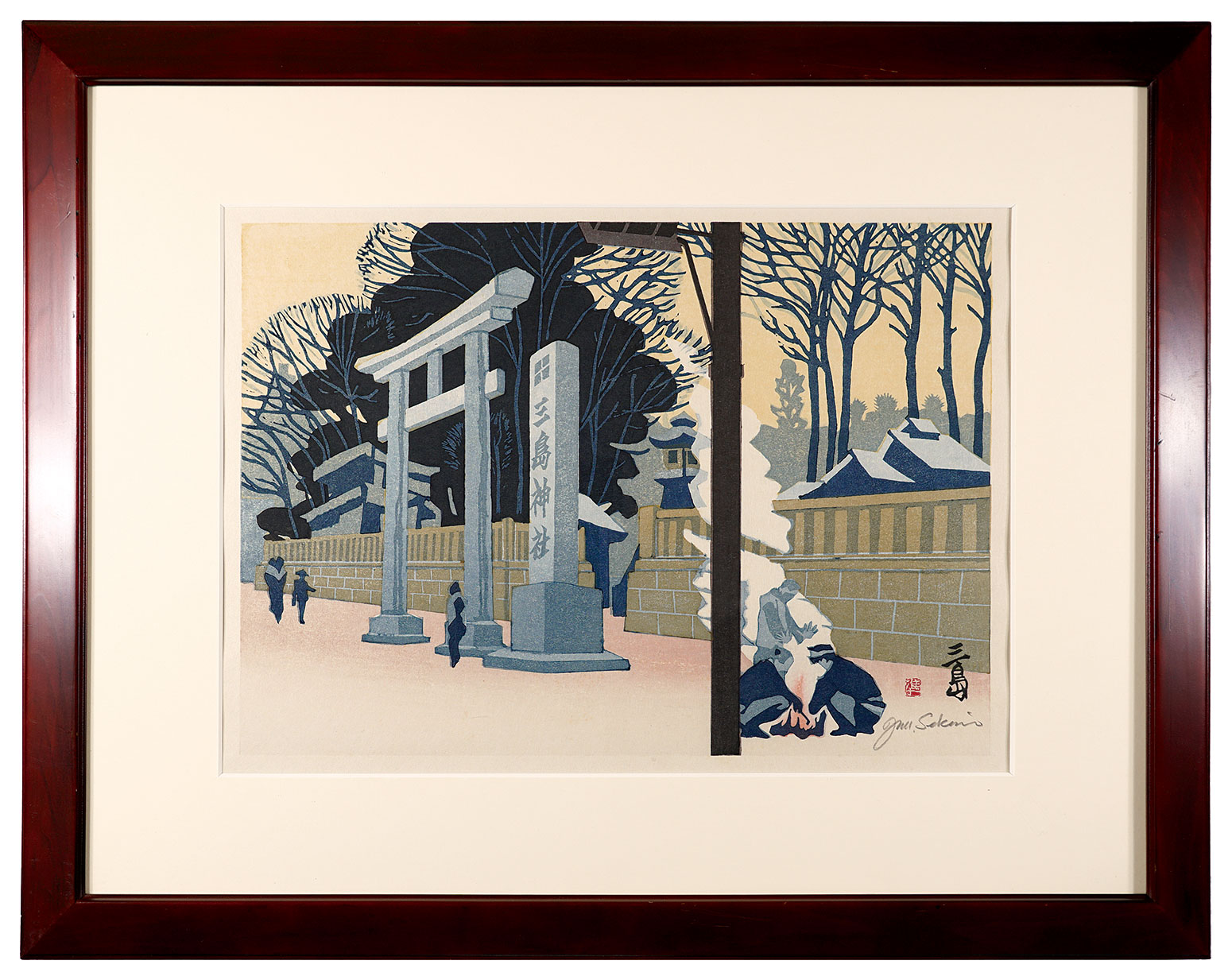 Sekino Junichiro “The Fifty-three Stations of the Tokaido / Mishima”