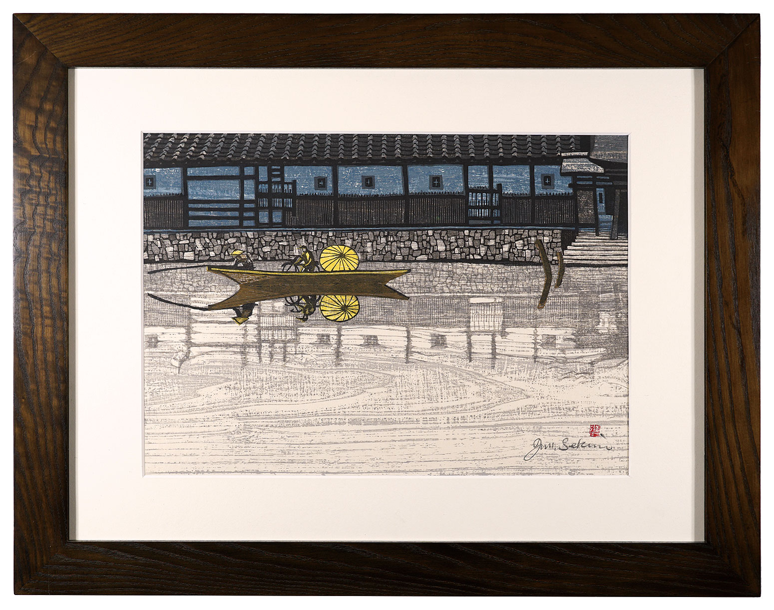 Sekino Junichiro “The Fifty-three Stations of the Tokaido / Mitsuke”