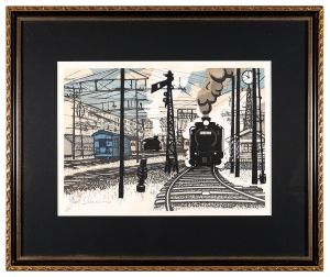 Sekino Junichiro / The Fifty-three Stations of the Tokaido / Hodogaya