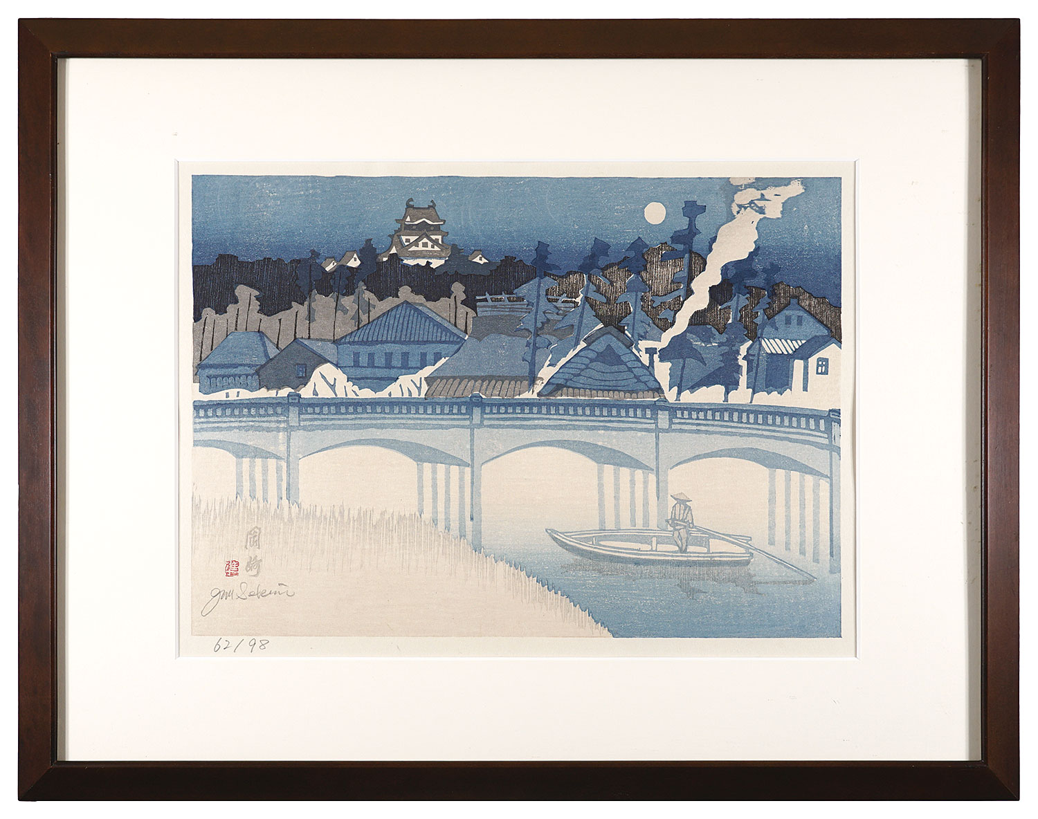 Sekino Junichiro “The Fifty-three Stations of the Tokaido / Okazaki”
