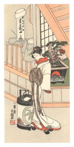 Buncho / The Courtesan Handayu of the Naka-Ogiya 【Reproduction】 [中あふきや内半太夫【復刻版】]
