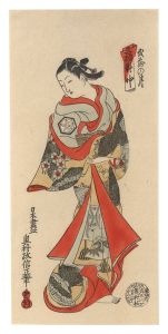 Masanobu / The Courtesan Takao 【Reproduction】 [武蔵の月【復刻版】]