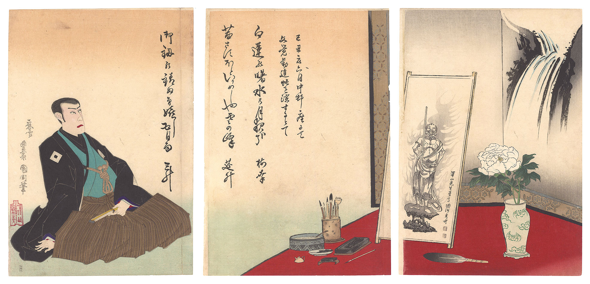 国周「役者絵」