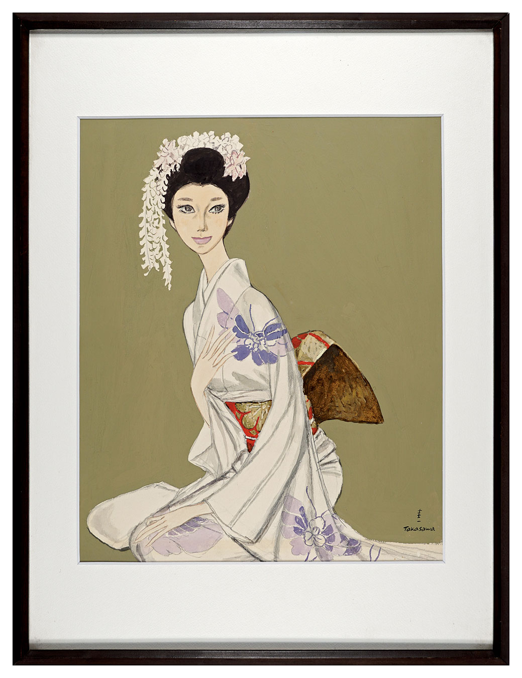 Takazawa Keiichi “Woman in Kimono”