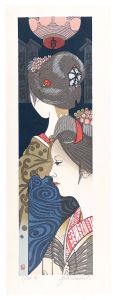 Sekino Junichiro / Twelve Months of Maiko / December: Minami-za Maneki