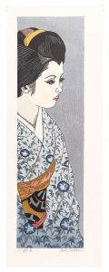 Sekino Junichiro / Twelve Months of Maiko / August: Morning Glory 