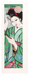 Sekino Junichiro / Twelve Months of Maiko / May: Early Summer Rain